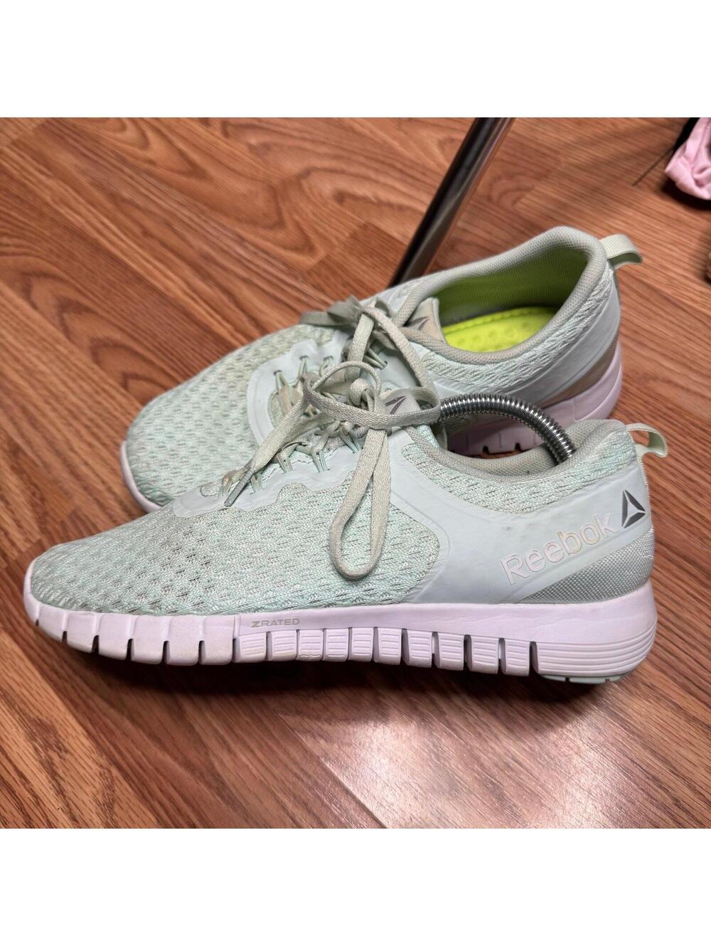 Reebok Womens Zrated 023501 816 Mint Green Running Shoes Sneakers 8.5